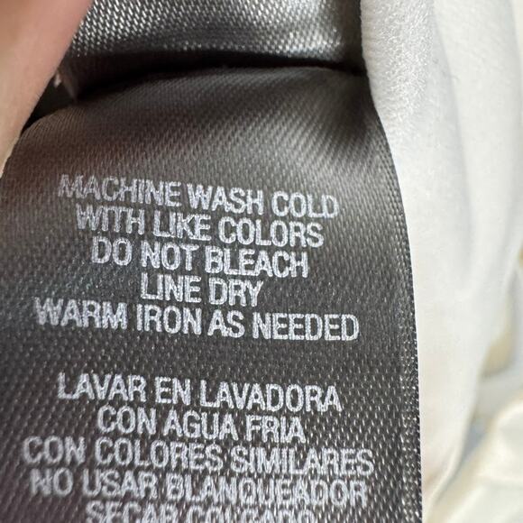 Bisou Bisou White Satin Tiered Sheath Dress Size 10 Bodycon Party Cocktail - Picture 5 of 6